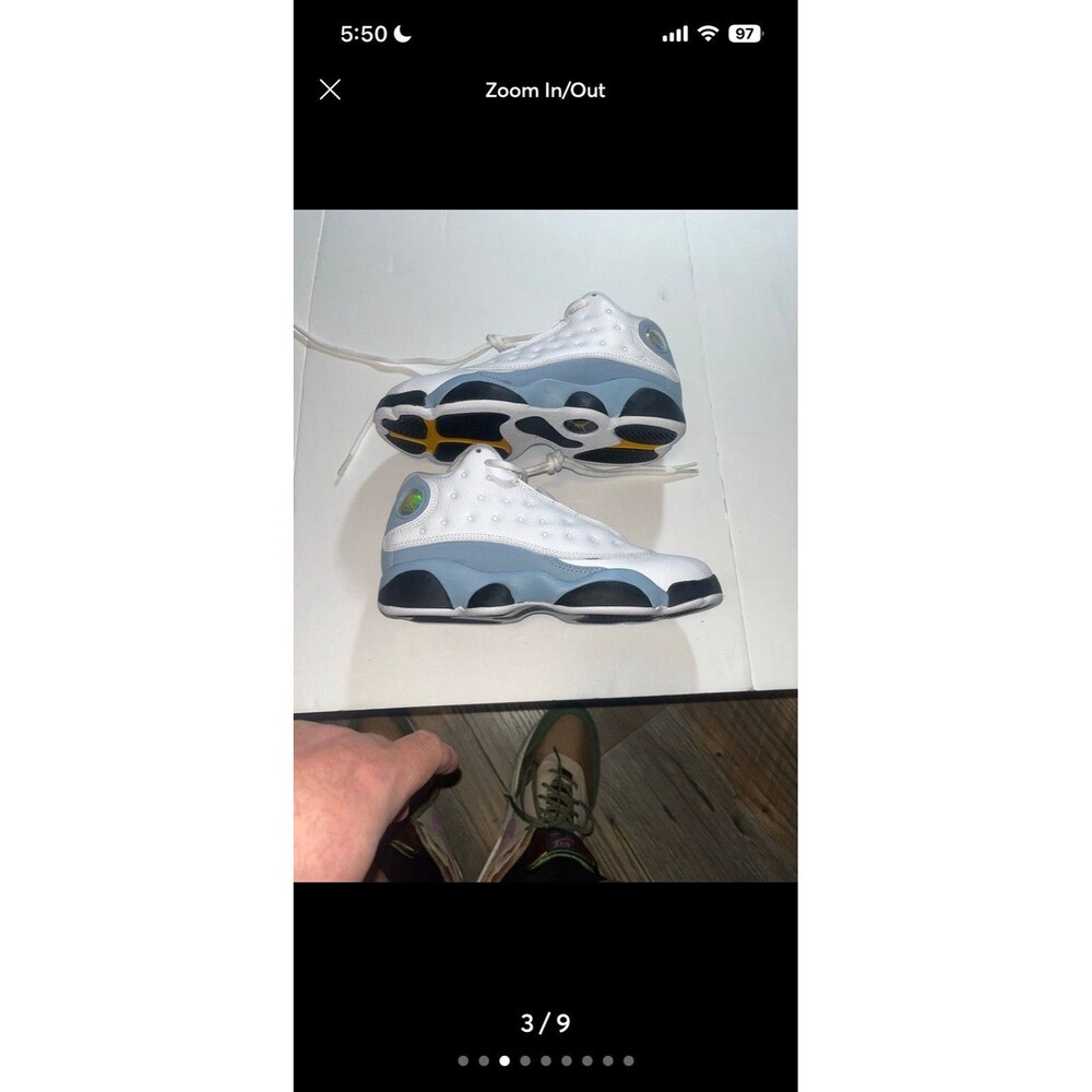 Dj3005-170 Size 3y Jordan Retro 13 Og Ps Blue And Grey